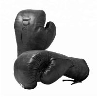 Special horse hair Lace Up Boxing Gloves 